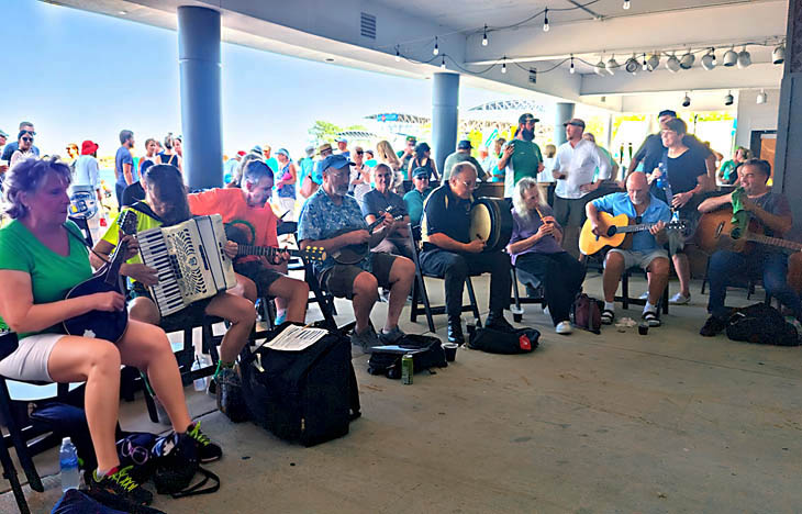Irish Music Session at Milwaukee Irish Fest