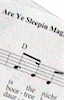 Music Score sample for Ramblin Irishman Down by the Salley Gardens