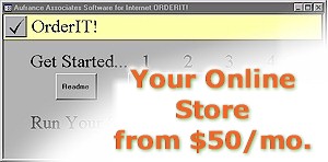 Complete Web Store from $50/month