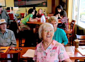 Audience at Seattles Best Coffee