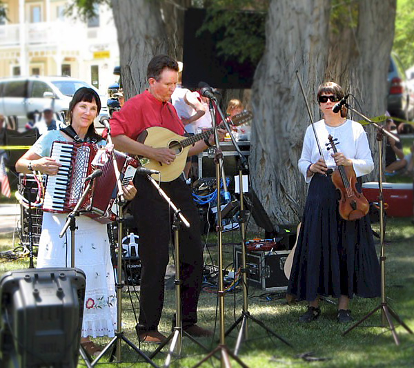 Performing at Genoa Nevada 4th of July