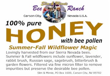 Summer-Fall Wildflower Honey