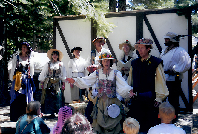 The Motley Madrigals Perform at Lake Tahoe Renaissance Fair